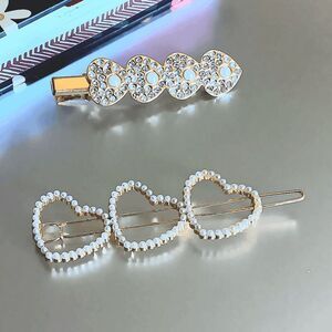 2/$21 *New* 2 Piece Heart Hair Ladies Accessory Set